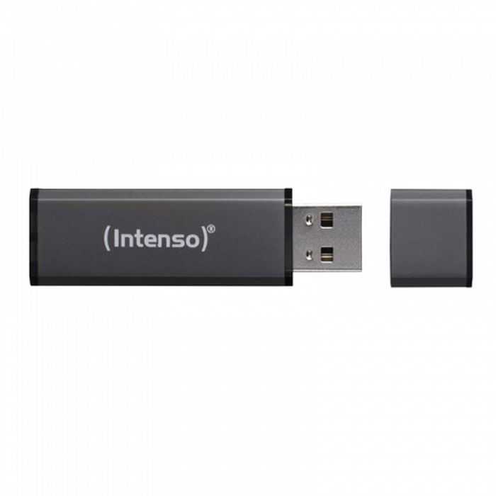 Intenso Lápiz USB 2.0 32GB Alu Line Antracita - Modelo 3521481