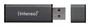 Intenso Pendrive USB Alu Line 3521491 - 64 GB USB 2.0 - Aluminio Antracita con Tapa
