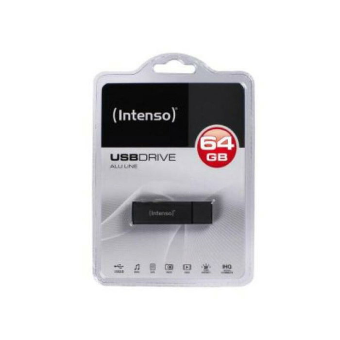 Intenso Alu Line 64GB Antracita Intenso Alu Line 64GB Antracita