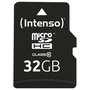 Intenso 3413480 Tarjeta de Memoria MicroSDHC 32GB Clase 10 25MB/s Negro Resistente a Agua, Golpes, Temperatura y Rayos X