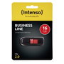 Intenso Business Line 16 GB USB 2.0 Negro/Rojo