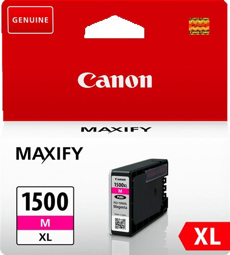Canon PGI-1500XLM Cartucho de Tinta Magenta XL Canon PGI-1500XLM Cartucho de Tinta Magenta XL