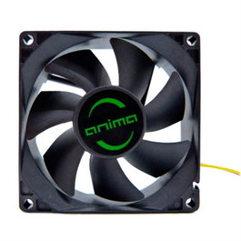 Tacens Ventilador para PC Anima AF8, 80 mm (8 cm), Negro