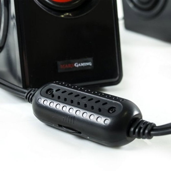 Mars Gaming MS1 Altavoces Gaming 2.0 Rojo y Negro Mars Gaming MS1 Altavoces Gaming 2.0 Rojo y Negro