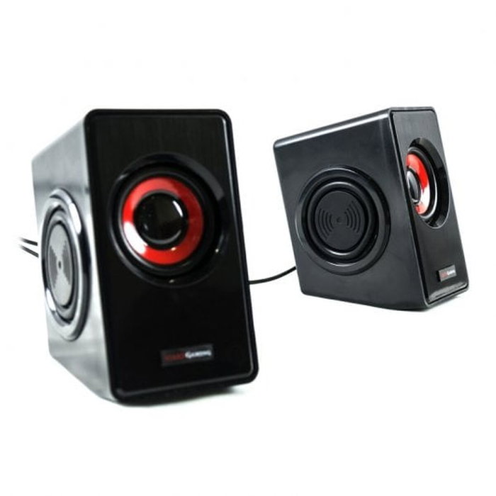 Mars Gaming MS1 Altavoces Gaming 2.0 Rojo y Negro Mars Gaming MS1 Altavoces Gaming 2.0 Rojo y Negro
