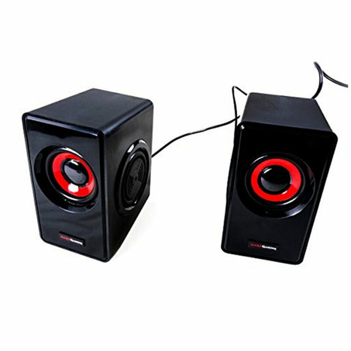 Mars Gaming MS1 Altavoces Gaming 2.0 Rojo y Negro Mars Gaming MS1 Altavoces Gaming 2.0 Rojo y Negro
