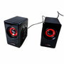Mars Gaming MS1 Altavoces Gaming 2.0 Rojo y Negro
