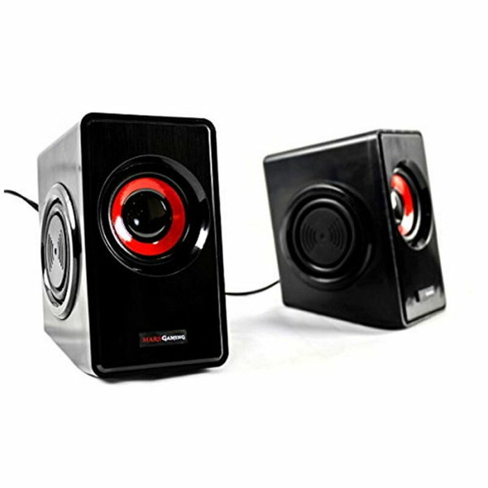Mars Gaming MS1 Altavoces Gaming 2.0 Rojo y Negro Mars Gaming MS1 Altavoces Gaming 2.0 Rojo y Negro