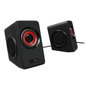 Mars Gaming MS1 Altavoces Gaming 2.0 Rojo y Negro