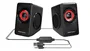 Mars Gaming MS1 Altavoces Gaming 2.0 Rojo y Negro 10W USB/Jack 3.5mm