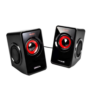 Mars Gaming Altavoces MS1 10W 2.0 Estéreo Color Rojo Mars Gaming Altavoces MS1 10W 2.0 Estéreo Color Rojo