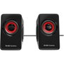 Mars Gaming Altavoces MS1 10W 2.0 Estéreo Color Rojo