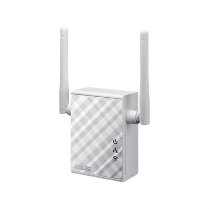 ASUS RP-N12 Repetidor Wi-Fi 300 Mbit/s 2.4 GHz, 10/100Mbit/s Ethernet, WPA2-PSK, 2 Antenas