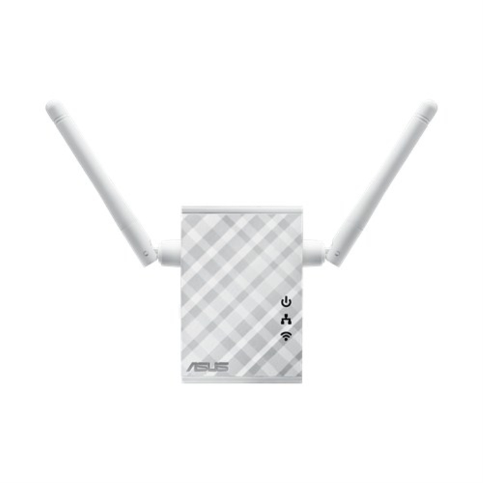 ASUS RP-N12 Repetidor Wi-Fi 300 Mbit/s 2.4 GHz, 10/100Mbit/s Ethernet, WPA2-PSK, 2 Antenas