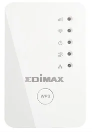 Edimax EW-7438RPN Mini Extensor Wi-Fi N300 300 Mbps Universal con Enchufe de Pared, Blanco, Modo 3 en 1, App EdiRange, WPS, 802.11n/b/g