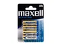 Maxell Pilas Alcalinas AA LR06 Pack de 4 unidades