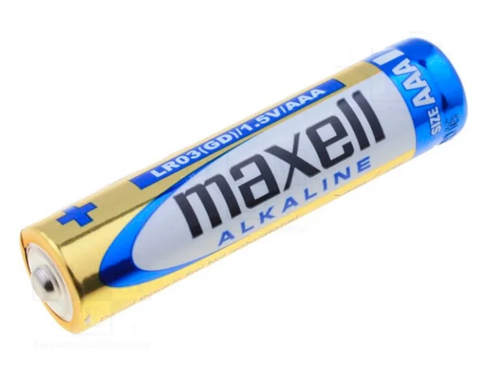 Maxell Pilas Alcalinas AAA LR03 Pack de 4 unidades