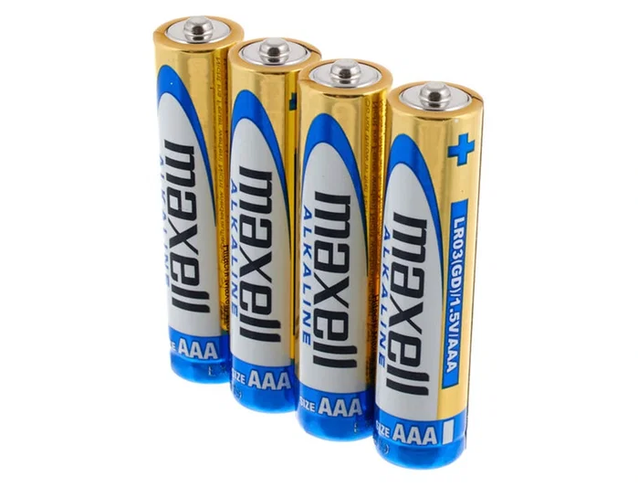 Maxell Pilas Alcalinas AAA LR03 Pack de 4 unidades