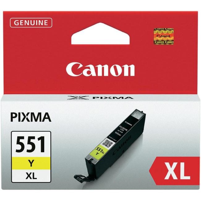 Canon CLI-551Y XL Amarillo