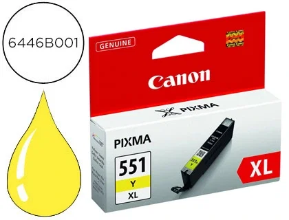 Canon CLI-551Y XL Amarillo