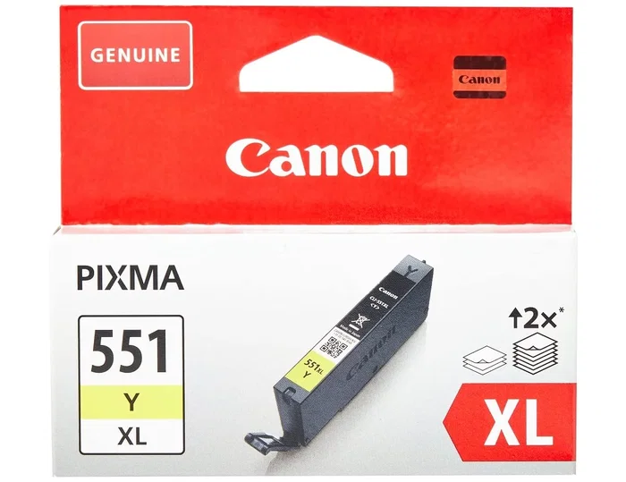 Canon CLI-551Y XL Amarillo