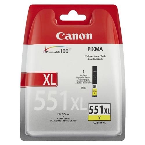 Canon CLI-551Y XL Amarillo