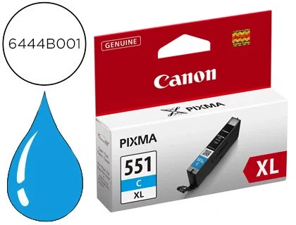 Canon CLI-551XL Cartucho de Tinta Cian XL