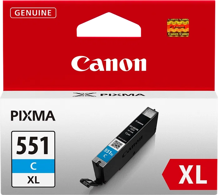 Canon CLI-551XL Cartucho de Tinta Cian Alta Capacidad