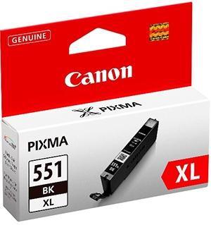Canon CLI-551BK XL Negro Cartucho de Tinta Alto Rendimiento (XL) Original Canon CLI-551BK XL Negro Cartucho de Tinta Alto Rendimiento (XL) Original