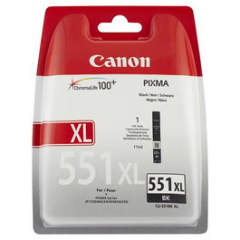 Canon CLI-551XLBK Tinta Negro Alta Capacidad Original Impresora PIXMA MG6350