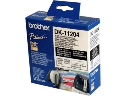 Brother DK11204 Etiquetas Multiuso 17x54mm Brother DK11204 Etiquetas Multiuso 17x54mm