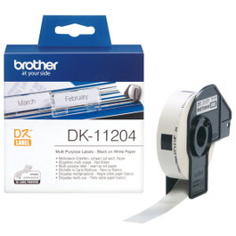 Brother DK11204 Etiquetas Precortadas 17x54mm