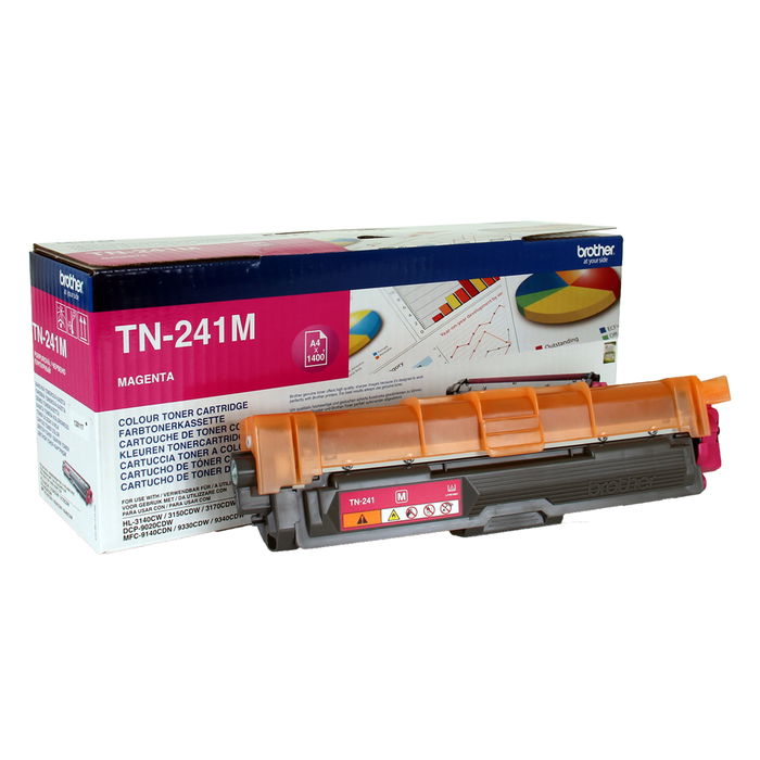 BROTHER Toner Magenta HL3140CW/HL3150CDWDCP9020CDW 1.400 paginas BROTHER Toner Magenta HL3140CW/HL3150CDWDCP9020CDW 1.400 paginas