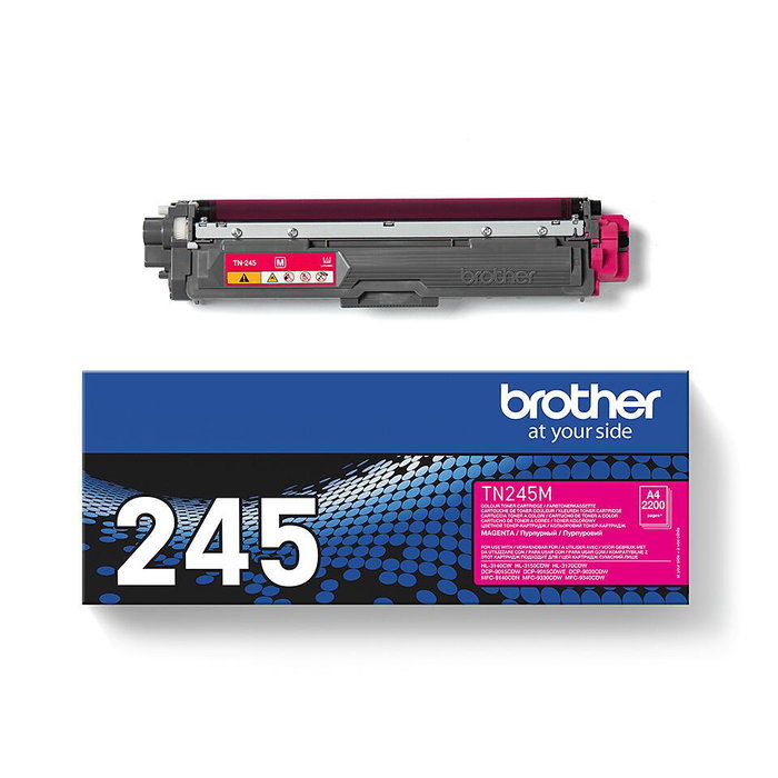 Brother TN-245M Tóner Magenta de Alta Capacidad Brother TN-245M Tóner Magenta de Alta Capacidad