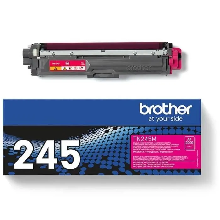 Brother TN-245M Tóner Magenta de Alta Capacidad Brother TN-245M Tóner Magenta de Alta Capacidad