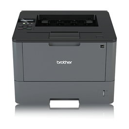 Brother HL-L5100DN Impresora Láser Monocromo A4, 40 ppm, Impresión Automática a Doble Cara (Duplex), Conectividad Ethernet, Lista para Red, 256 MB
