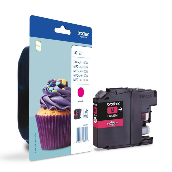 Brother LC123MBP Cartucho de Tinta Magenta Brother LC123MBP Cartucho de Tinta Magenta