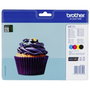 Brother LC-123VALBP Multipack de 4 Cartuchos de Tinta Original
