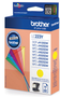 Brother Cartucho de Tinta LC-223YBP Amarillo