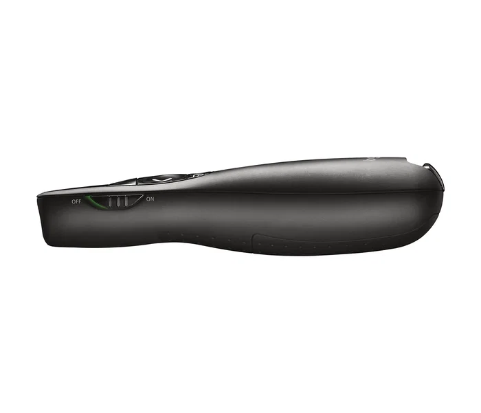 Logitech R400 Presentador Inalámbrico con Puntero Láser Rojo Negro
