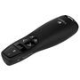 Logitech R400 Presentador Inalámbrico con Puntero Láser Rojo Negro