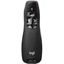 Logitech R400 Presentador Inalámbrico con Puntero Láser Rojo Negro