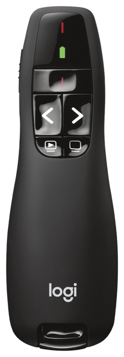 Logitech R400 Presentador Inalámbrico con Puntero Láser Rojo Negro Logitech R400 Presentador Inalámbrico con Puntero Láser Rojo Negro