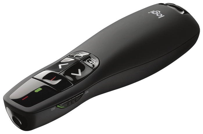 Logitech R400 Presentador Inalámbrico con Puntero Láser Rojo Negro Logitech R400 Presentador Inalámbrico con Puntero Láser Rojo Negro