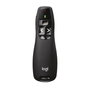 Logitech R400 Presentador Inalámbrico con Puntero Láser Rojo Negro