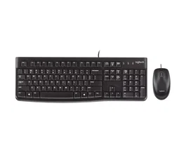 Logitech MK120 Conjunto de teclado y ratón USB Negro (QWERTY US)