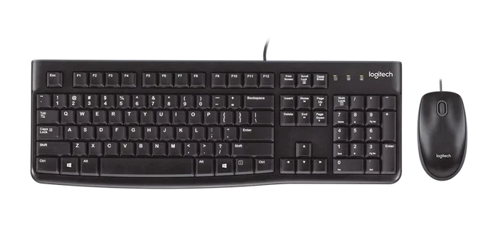 Logitech MK120 Kit teclado y ratón USB Negro US International Logitech MK120 Kit teclado y ratón USB Negro US International
