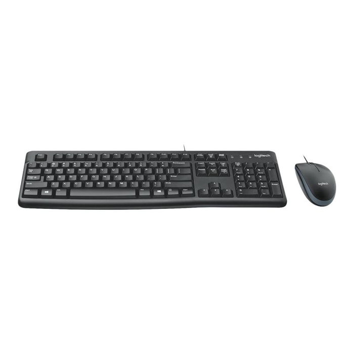 Logitech MK120 Conjunto de teclado y ratón USB Negro (QWERTY US) Logitech MK120 Conjunto de teclado y ratón USB Negro (QWERTY US)
