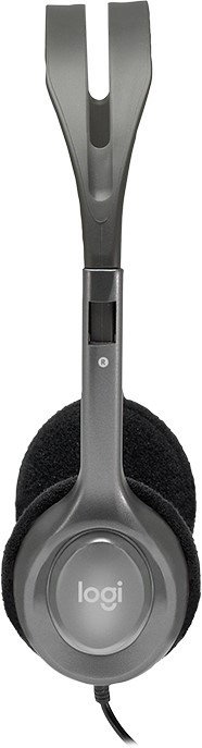 Logitech H110 Stereo Headset Gris/Gris Oscuro con Micrófono Giratorio Logitech H110 Stereo Headset Gris/Gris Oscuro con Micrófono Giratorio