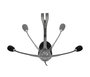 Logitech H110 Stereo Headset con micrófono, Gris/Gris Oscuro, Jack 3,5 mm